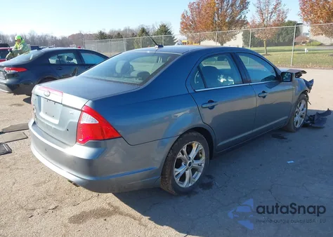 2012 Ford Fusion Se from USA, damaged, VIN 3FAHP0HA5CR253675